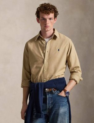 Polo Ralph Lauren - Koszula męska wiosenna ze sklepu: Gomez Fashion Store w kategorii: Koszule męskie - zdjęcie 874714-BD9-10338_PR261M000018LE6