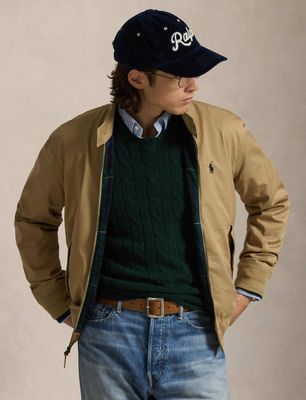 Kurtka męska casual na wiosnę Polo Ralph Lauren ze sklepu: Gomez Fashion Store w kategorii: Kurtki męskie - zdjęcie 874714-BD9-10338_PR261M000023ZL3