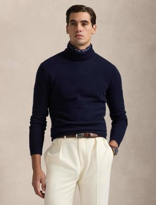 Sweter męski casual na wiosnę Polo Ralph Lauren ze sklepu: Gomez Fashion Store w kategorii: Swetry męskie - zdjęcie 874714-BD9-10338_PR261M000025E87