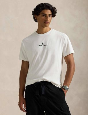 T-shirt męski na wiosnę Polo Ralph Lauren ze sklepu: Gomez Fashion Store w kategorii: T-shirty męskie - zdjęcie 874714-BD9-10338_PR261M000032RN3