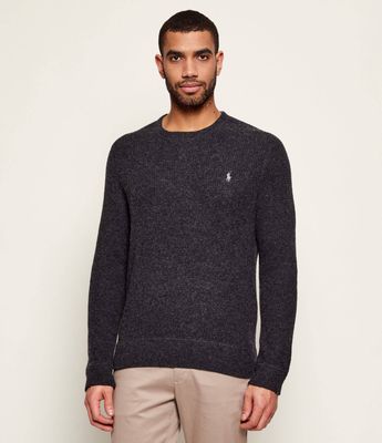 Sweter męski na wiosnę Polo Ralph Lauren ze sklepu: Gomez Fashion Store w kategorii: Swetry męskie - zdjęcie 874714-BD9-10338_PR261M0000410HP