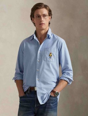 Koszula męska wiosenna Polo Ralph Lauren ze sklepu: Gomez Fashion Store w kategorii: Koszule męskie - zdjęcie 874714-BD9-10338_PR261M000054RO9