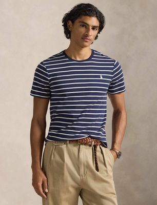 T-shirt męski casual wiosenny Polo Ralph Lauren ze sklepu: Gomez Fashion Store w kategorii: T-shirty męskie - zdjęcie 874714-BD9-10338_PR261M000056NR9