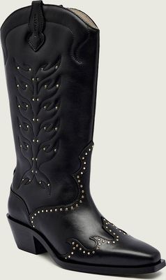 Kozaki damskie na zimę AllSaints ze sklepu: Gomez Fashion Store w kategorii: Kozaki damskie - zdjęcie 874714-BD9-10338_AA255W000008001
