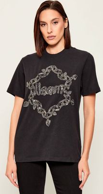 Bluzka damska młodzieżowa AllSaints ze sklepu: Gomez Fashion Store w kategorii: Bluzki damskie - zdjęcie 874714-BD9-10338_AA255W000009000