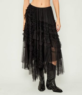 Spódnica wiosenna AllSaints ze sklepu: Gomez Fashion Store w kategorii: Spódnice - zdjęcie 874714-BD9-10338_AA255W000024001