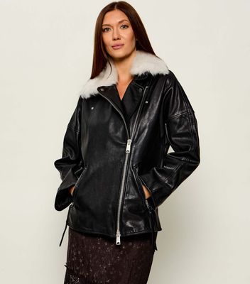 AllSaints - Kurtka damska jesienna ze sklepu: Gomez Fashion Store w kategorii: Kurtki damskie - zdjęcie 874714-BD9-10338_AA255W000035001