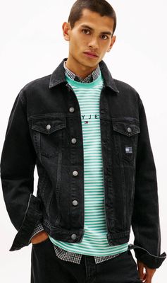 Kurtka męska na wiosnę Tommy Jeans ze sklepu: Gomez Fashion Store w kategorii: Kurtki męskie - zdjęcie 874714-BD9-10338_TM261M000001D72