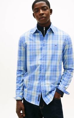 Koszula męska z kołnierzykiem button down Tommy Jeans ze sklepu: Gomez Fashion Store w kategorii: Koszule męskie - zdjęcie 874714-BD9-10338_TM261M000011G30