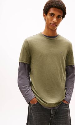 T-shirt męski casualowy Tommy Jeans ze sklepu: Gomez Fashion Store w kategorii: T-shirty męskie - zdjęcie 874714-BD9-10338_TM261M000017G29