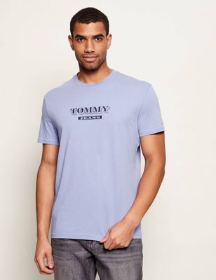 T-shirt męski młodzieżowy Tommy Jeans ze sklepu: Gomez Fashion Store w kategorii: T-shirty męskie - zdjęcie 874714-BD9-10338_TM261M000046G33