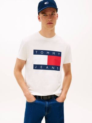T-shirt męski na wiosnę Tommy Jeans ze sklepu: Gomez Fashion Store w kategorii: T-shirty męskie - zdjęcie 874714-BD9-10338_TM261M000048A13