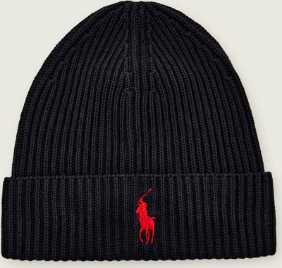 Czapka zimowa męska Polo Ralph Lauren ze sklepu: Gomez Fashion Store w kategorii: Czapki zimowe męskie - zdjęcie 874714-BD9-10338_PR255M000240E87