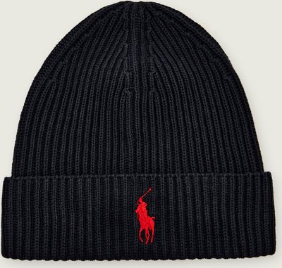 Czapka zimowa męska Polo Ralph Lauren ze sklepu: Gomez Fashion Store w kategorii: Czapki zimowe męskie - zdjęcie 874714-BD9-10338_PR255M000240F06