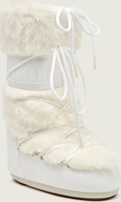 Śniegowce damskie na zimę Moon Boot ze sklepu: Gomez Fashion Store w kategorii: Śniegowce damskie - zdjęcie 874714-BD9-10338_MB255W000009141