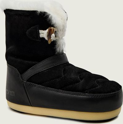 Śniegowce damskie na zimę Moon Boot ze sklepu: Gomez Fashion Store w kategorii: Śniegowce damskie - zdjęcie 874714-BD9-10338_MB255W000017166