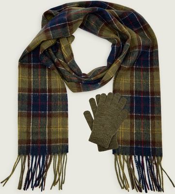 Szalik Barbour ze sklepu: Gomez Fashion Store w kategorii: Szaliki męskie - zdjęcie 874714-BD9-10338_UR255M000063015