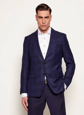 BOSS BLACK - Marynarka męska wiosenna ze sklepu: Gomez Fashion Store w kategorii: Marynarki męskie - zdjęcie 874714-BD9-10338_BB261M000126404