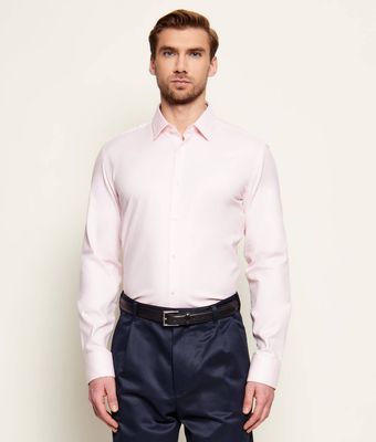 Koszula męska wiosenna z klasycznym kołnierzykiem BOSS BLACK ze sklepu: Gomez Fashion Store w kategorii: Koszule męskie - zdjęcie 874714-BD9-10338_BB261M000011684
