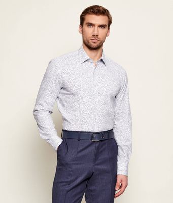 BOSS BLACK - Koszula męska casualowa ze sklepu: Gomez Fashion Store w kategorii: Koszule męskie - zdjęcie 874714-BD9-10338_BB261M000143420