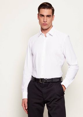 Koszula męska na wiosnę BOSS BLACK ze sklepu: Gomez Fashion Store w kategorii: Koszule męskie - zdjęcie 874714-BD9-10338_BB261M000147100