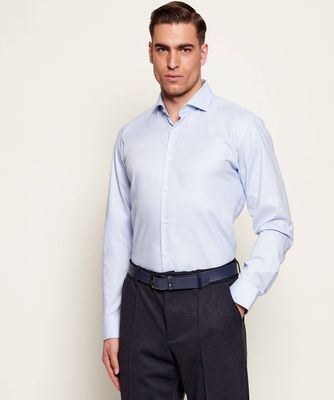 Koszula męska na wiosnę BOSS BLACK ze sklepu: Gomez Fashion Store w kategorii: Koszule męskie - zdjęcie 874714-BD9-10338_BB261M000156450