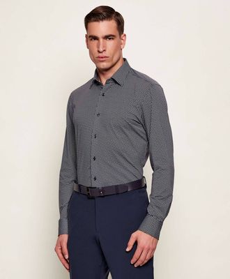 BOSS BLACK - Koszula męska casual ze sklepu: Gomez Fashion Store w kategorii: Koszule męskie - zdjęcie 874714-BD9-10338_BB261M000159002