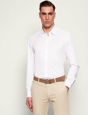 BOSS BLACK - Koszula męska wiosenna ze sklepu: Gomez Fashion Store w kategorii: Koszule męskie - zdjęcie 874714-BD9-10338_BB261M000183100