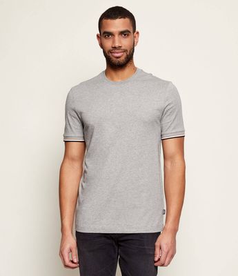 T-shirt męski BOSS BLACK ze sklepu: Gomez Fashion Store w kategorii: T-shirty męskie - zdjęcie 874714-BD9-10338_BB261M000205041