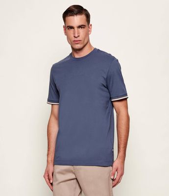 T-shirt męski na wiosnę BOSS BLACK ze sklepu: Gomez Fashion Store w kategorii: T-shirty męskie - zdjęcie 874714-BD9-10338_BB261M000205468