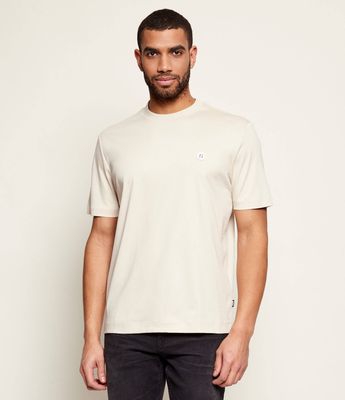 T-shirt męski na wiosnę BOSS BLACK ze sklepu: Gomez Fashion Store w kategorii: T-shirty męskie - zdjęcie 874714-BD9-10338_BB261M000212131