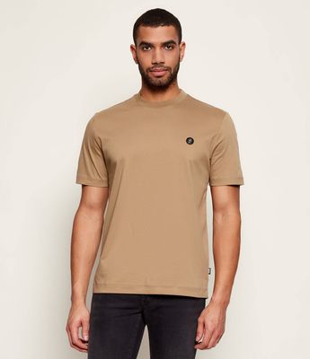 T-shirt męski wiosenny BOSS BLACK ze sklepu: Gomez Fashion Store w kategorii: T-shirty męskie - zdjęcie 874714-BD9-10338_BB261M000212252