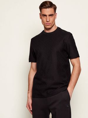 T-shirt męski casual BOSS BLACK ze sklepu: Gomez Fashion Store w kategorii: T-shirty męskie - zdjęcie 874714-BD9-10338_BB261M000218001