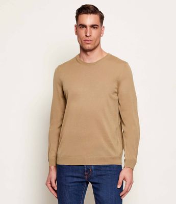 BOSS BLACK - Sweter męski wiosenny ze sklepu: Gomez Fashion Store w kategorii: Swetry męskie - zdjęcie 874714-BD9-10338_BB261M000223252