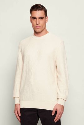 Sweter męski casualowy BOSS BLACK ze sklepu: Gomez Fashion Store w kategorii: Swetry męskie - zdjęcie 874714-BD9-10338_BB261M000225131