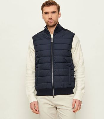 Kamizelka męska BOSS BLACK ze sklepu: Gomez Fashion Store w kategorii: Kamizelki męskie - zdjęcie 874714-BD9-10338_BB261M000229405