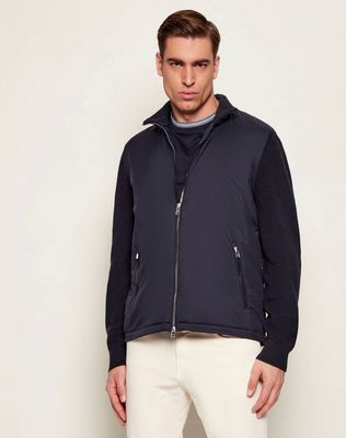 Kurtka męska na wiosnę BOSS BLACK ze sklepu: Gomez Fashion Store w kategorii: Kurtki męskie - zdjęcie 874714-BD9-10338_BB261M000230404