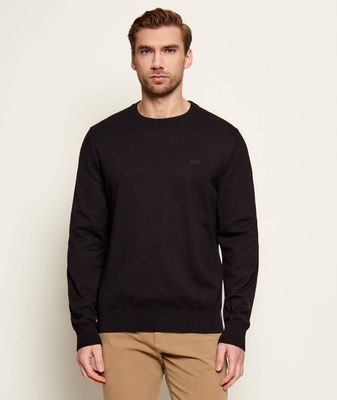 Sweter męski na wiosnę BOSS BLACK ze sklepu: Gomez Fashion Store w kategorii: Swetry męskie - zdjęcie 874714-BD9-10338_BB261M000233001