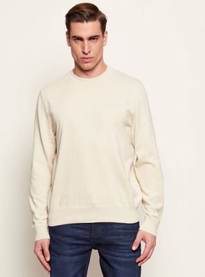 Sweter męski na wiosnę BOSS BLACK ze sklepu: Gomez Fashion Store w kategorii: Swetry męskie - zdjęcie 874714-BD9-10338_BB261M000233131