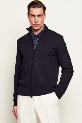 Sweter męski wiosenny BOSS BLACK ze sklepu: Gomez Fashion Store w kategorii: Swetry męskie - zdjęcie 874714-BD9-10338_BB261M000234404