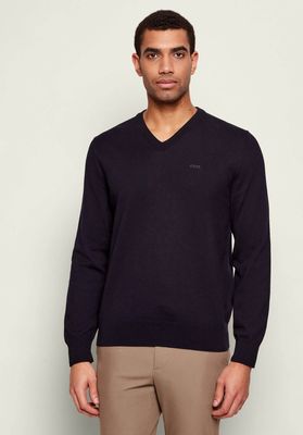 Sweter męski casualowy BOSS BLACK ze sklepu: Gomez Fashion Store w kategorii: Swetry męskie - zdjęcie 874714-BD9-10338_BB261M000235404