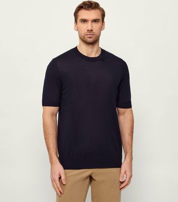 BOSS BLACK - Sweter męski na wiosnę ze sklepu: Gomez Fashion Store w kategorii: Swetry męskie - zdjęcie 874714-BD9-10338_BB261M000236404