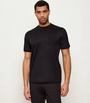 T-shirt męski casual Karl Lagerfeld ze sklepu: Gomez Fashion Store w kategorii: T-shirty męskie - zdjęcie 874714-BD9-10338_KL261M000018990