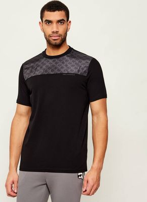 T-shirt męski Karl Lagerfeld ze sklepu: Gomez Fashion Store w kategorii: T-shirty męskie - zdjęcie 874714-BD9-10338_KL261M000021990