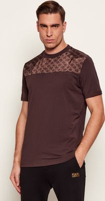 T-shirt męski Karl Lagerfeld ze sklepu: Gomez Fashion Store w kategorii: T-shirty męskie - zdjęcie 874714-BD9-10338_KL261M000021C32