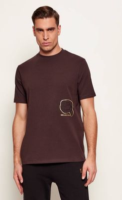 T-shirt męski Karl Lagerfeld ze sklepu: Gomez Fashion Store w kategorii: T-shirty męskie - zdjęcie 874714-BD9-10338_KL261M000024C32