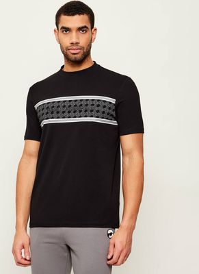 T-shirt męski Karl Lagerfeld ze sklepu: Gomez Fashion Store w kategorii: T-shirty męskie - zdjęcie 874714-BD9-10338_KL261M000026990