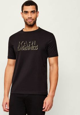T-shirt męski Karl Lagerfeld ze sklepu: Gomez Fashion Store w kategorii: T-shirty męskie - zdjęcie 874714-BD9-10338_KL261M000034990