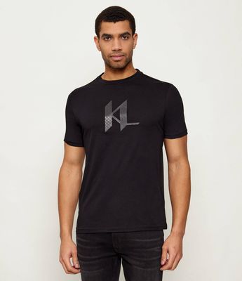T-shirt męski na wiosnę Karl Lagerfeld ze sklepu: Gomez Fashion Store w kategorii: T-shirty męskie - zdjęcie 874714-BD9-10338_KL261M000037990