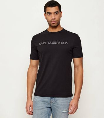 T-shirt męski młodzieżowy Karl Lagerfeld ze sklepu: Gomez Fashion Store w kategorii: T-shirty męskie - zdjęcie 874714-BD9-10338_KL261M000038990